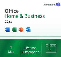 Office 2021 Home and Business for Mac – Lifetime Retail License Key